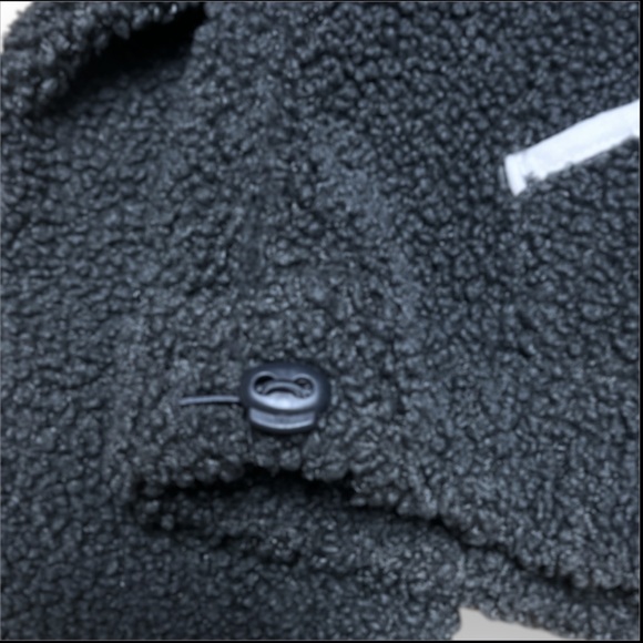Wild Fable Pullover Sherpa Hoodie | Size Medium | Grey | Quarter Zip | $20.00 - Picture 7 of 8